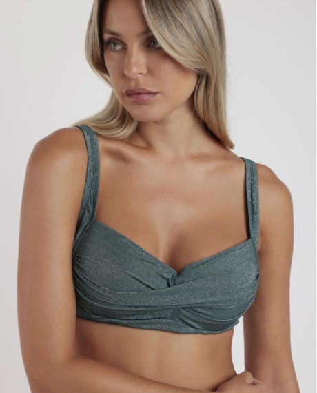 ADMAS Bikini Bandeau Capacidad Classic Bright para Mujer OCEANO 2