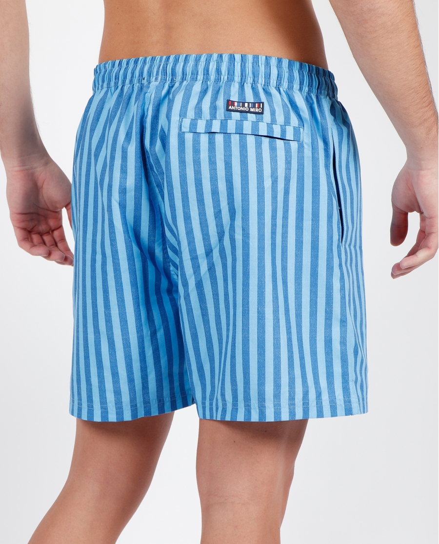 ANTONIO MIRO Bañador Stripes para Hombre AZUL
