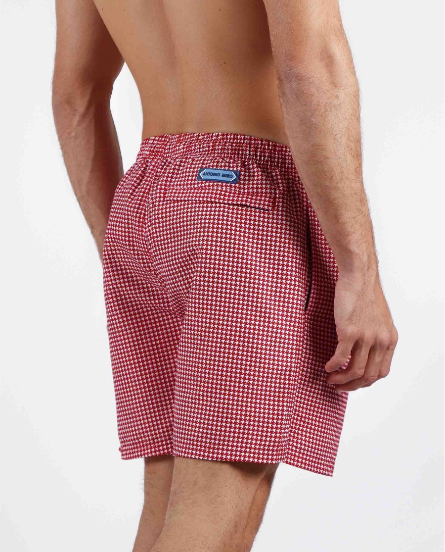ANTONIO MIRO Bañador Blocks para Hombre ROJO ANTONIO MIRO Bañador Blocks para Hombre ROJO