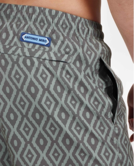 ANTONIO MIRO Bañador Boho para Hombre CAQUI 2