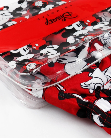 DISNEY Bañador Estampado Oh Mickey para Niño ROJO 2