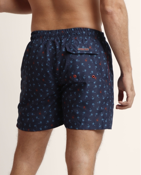 ANTONIO MIRO Bañador Palms para Hombre MARINO 2