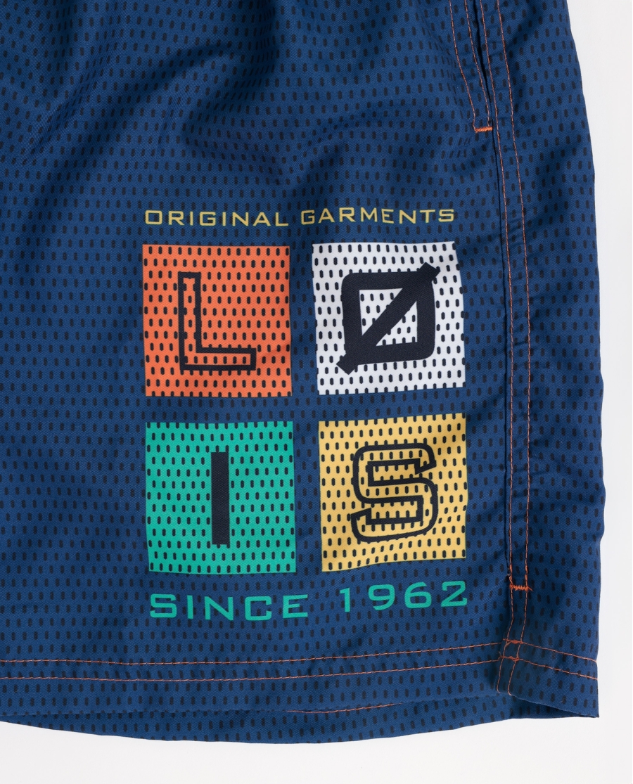 LOIS Bañador Pixel Surf para Hombre MARINO