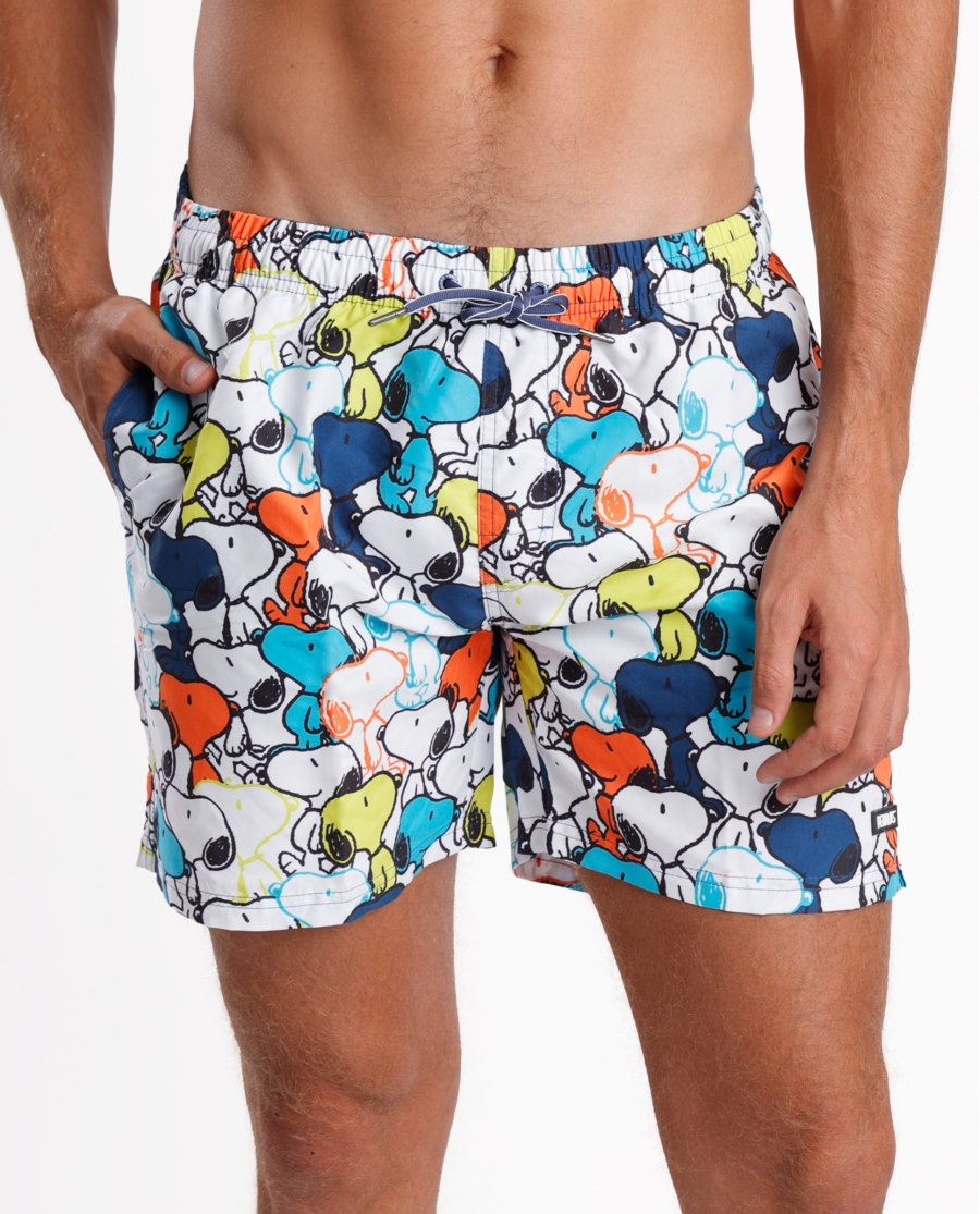 PEANUTS Bañador Snoopy Walk Away Hombre MULTICOLOR PEANUTS Bañador Snoopy Walk Away Hombre MULTICOLOR