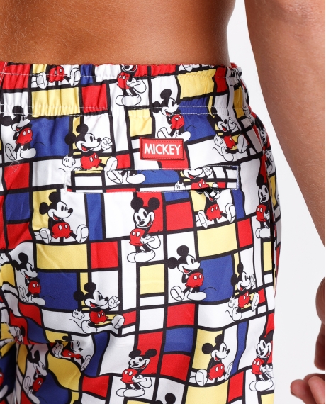 DISNEY Bañador Mickey Mondrian para Hombre MULTICOLOR 2