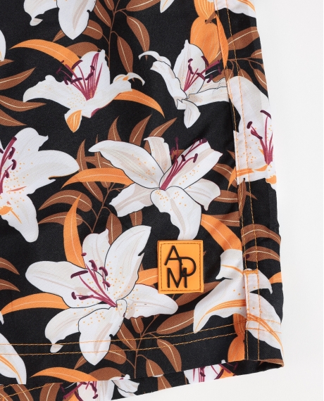 ADMAS Bañador Sunset Jungle para Hombre FLORES 2