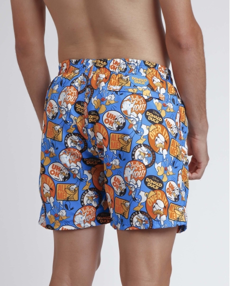 DISNEY Bañador Donald Pin para Hombre AZUL 2