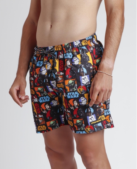 STAR WARS Bañador Comic Style para Hombre MULTICOLOR