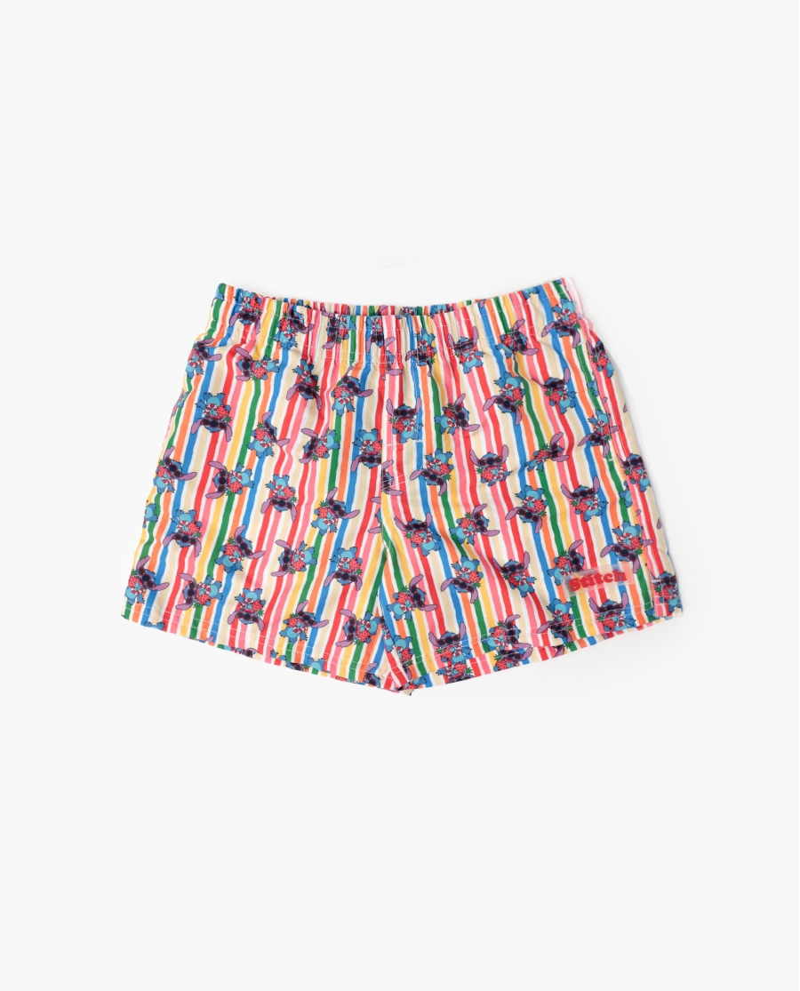 DISNEY Bañador Pineapple Stitch para Juvenil Chico MULTICOLOR