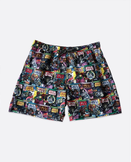 STAR WARS Bañador Old Comic para Hombre MULTICOLOR