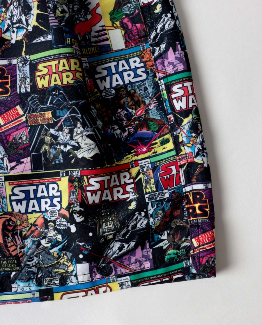 STAR WARS Bañador Old Comic para Hombre MULTICOLOR