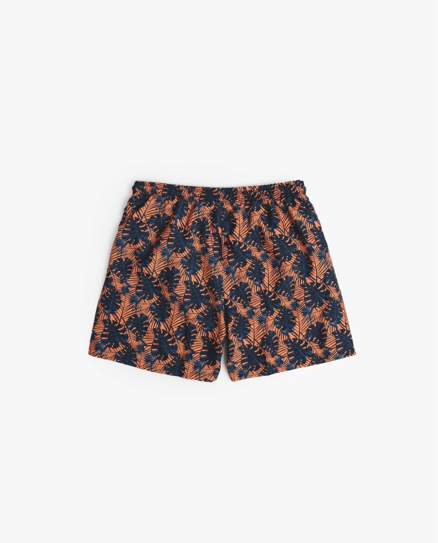 LOIS Bañador Palm Street para Hombre NARANJA