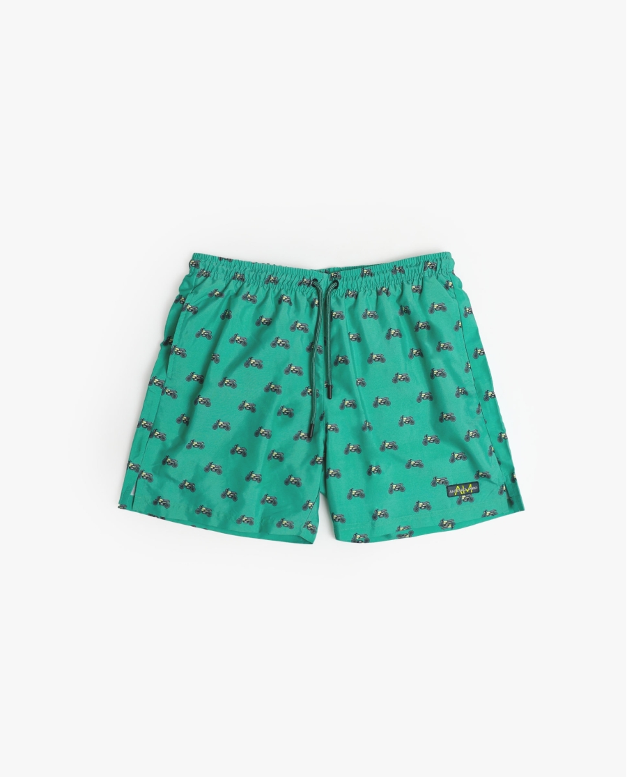 ANTONIO MIRO Bañador Caferacer para Hombre VERDE