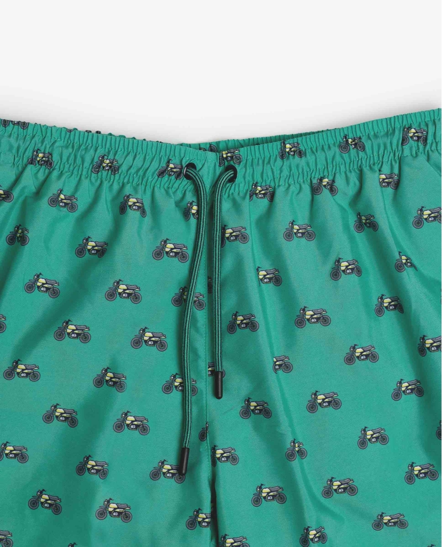 ANTONIO MIRO Bañador Caferacer para Hombre VERDE