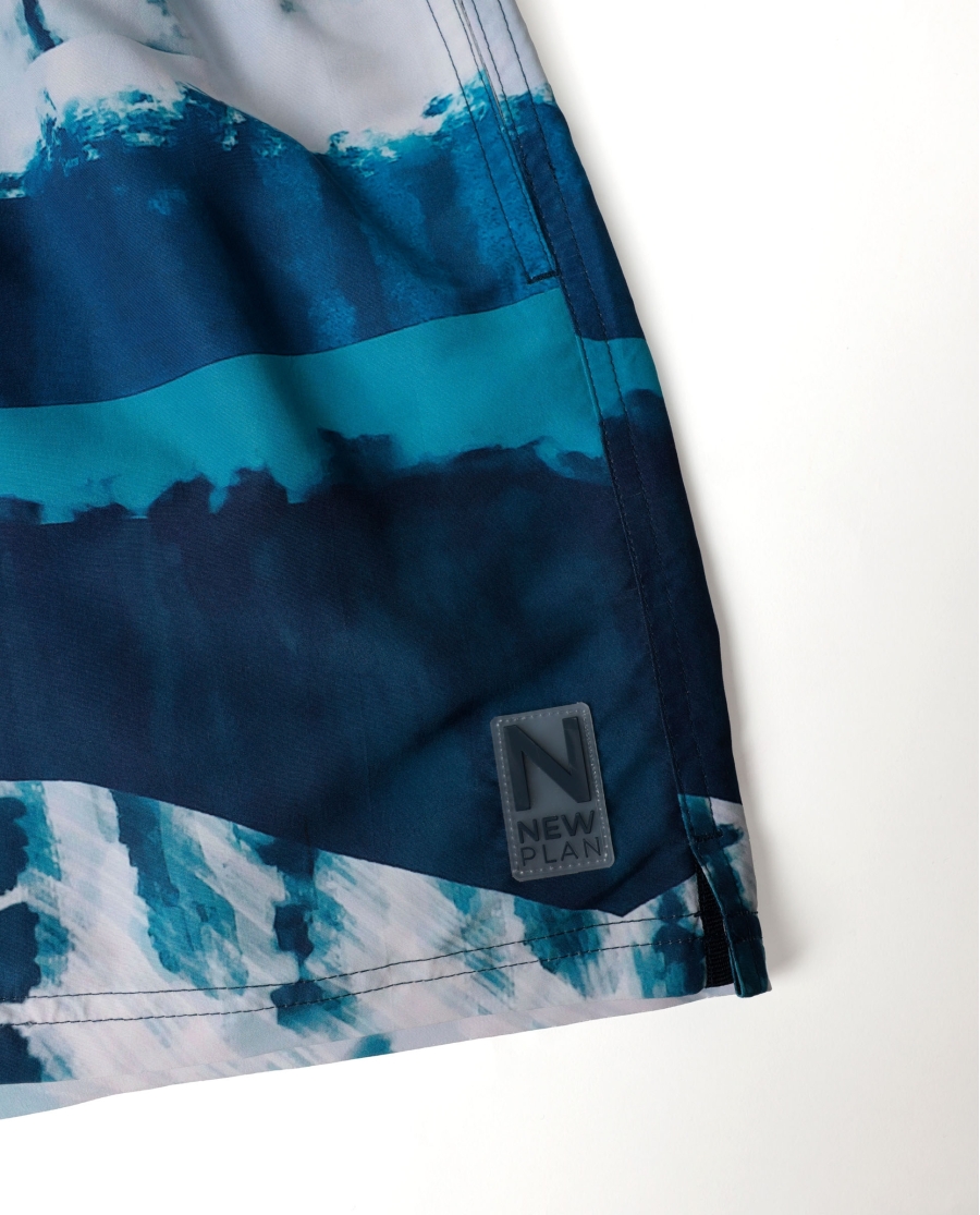 ADMAS Bañador Glaciar para Hombre AZUL ADMAS Bañador Glaciar para Hombre AZUL