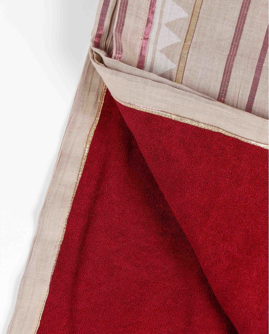 Set Pareo + Bolso Playa Arena Étnico para Mujer ARENA