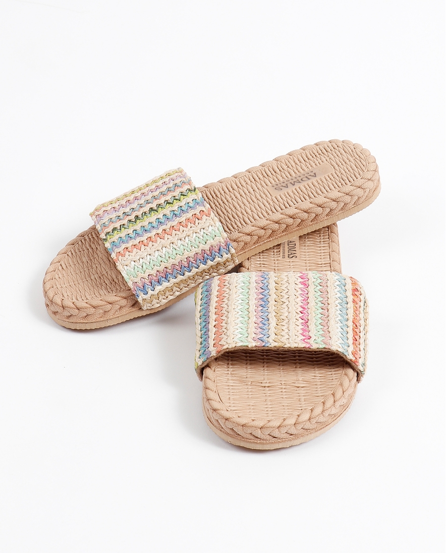 ADMAS Surtido Sandalias Ethnic Stripes para Mujer, Pack 6 unidades SURTIDO ADMAS Surtido Sandalias Ethnic Stripes para Mujer, Pack 6 unidades SURTIDO