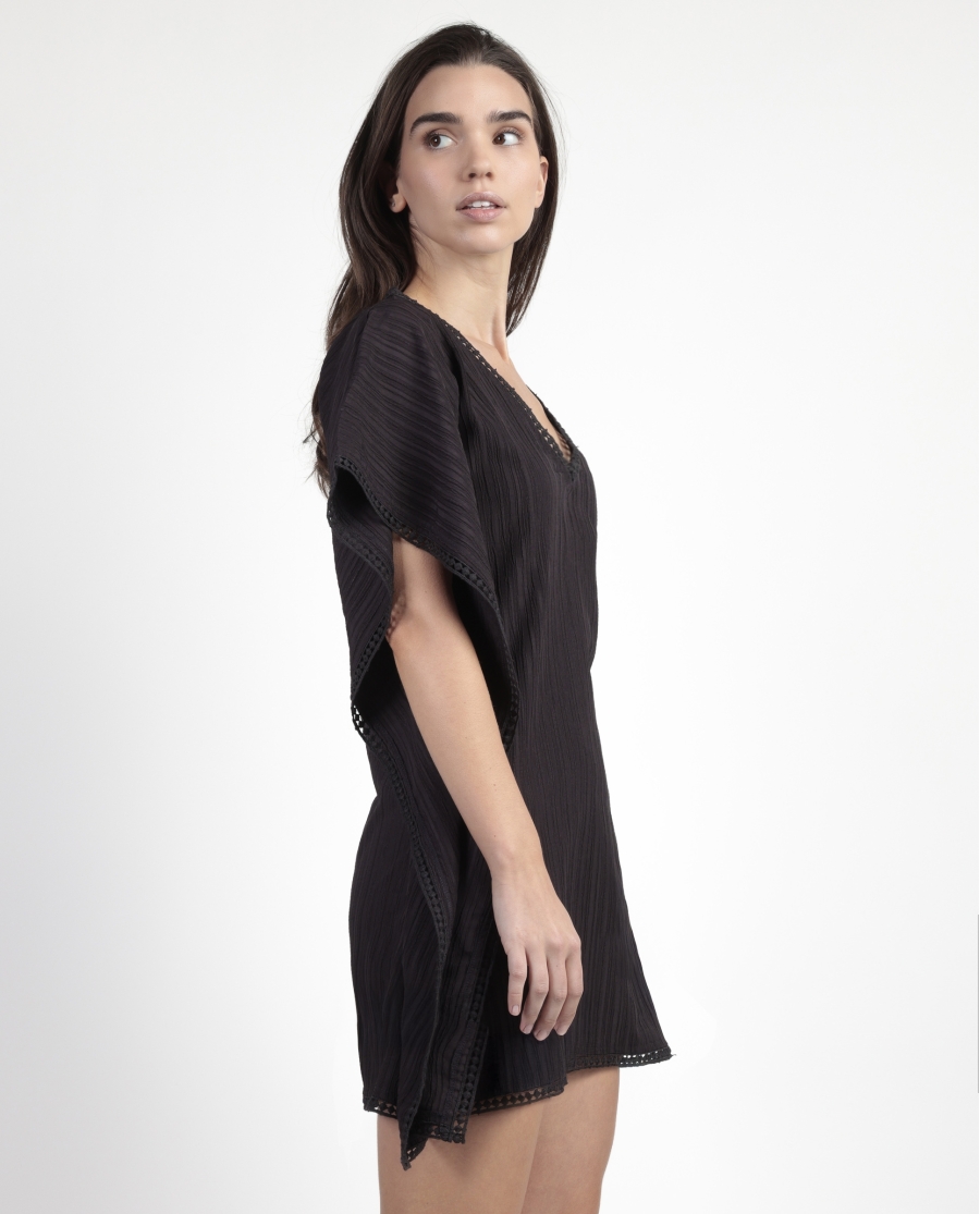 ADMAS Vestido Kaftan Hawaii para Mujer CHOCOLATE