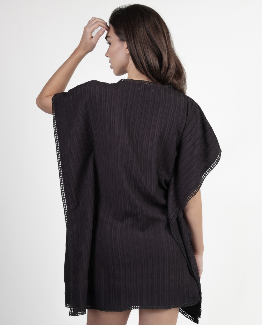 ADMAS Vestido Kaftan Hawaii para Mujer CHOCOLATE