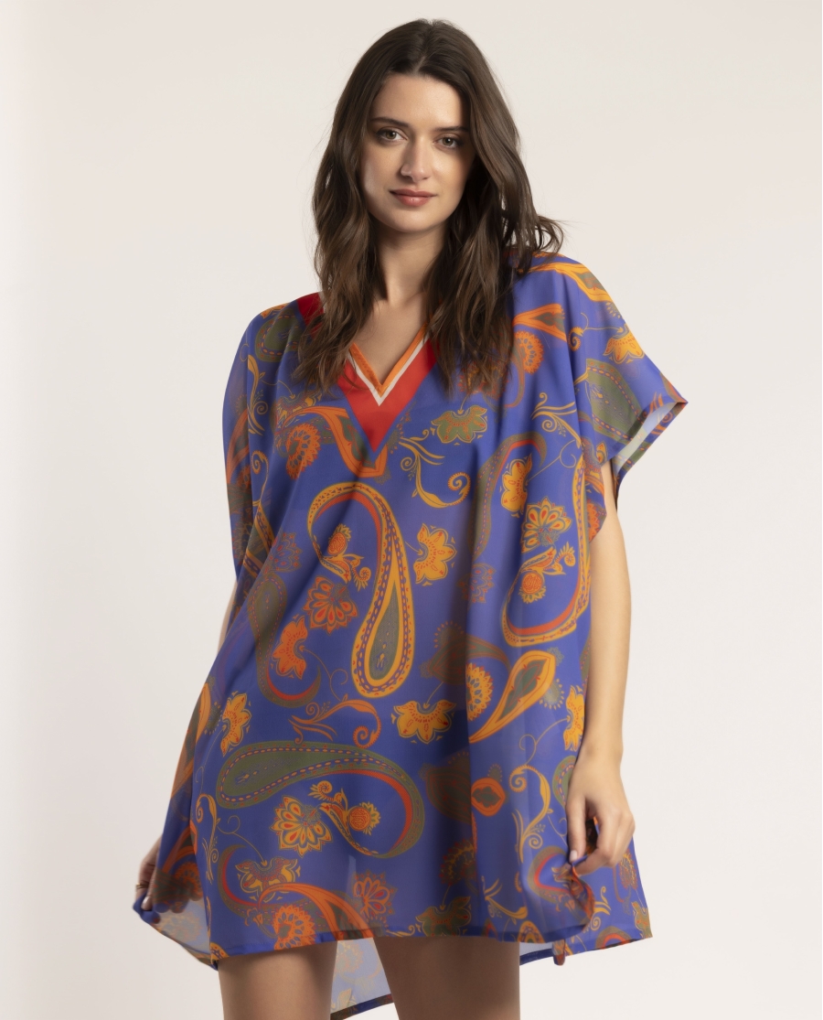 ADMAS Vestido Kaftan Morado para Mujer MORADO ADMAS Vestido Kaftan Morado para Mujer MORADO