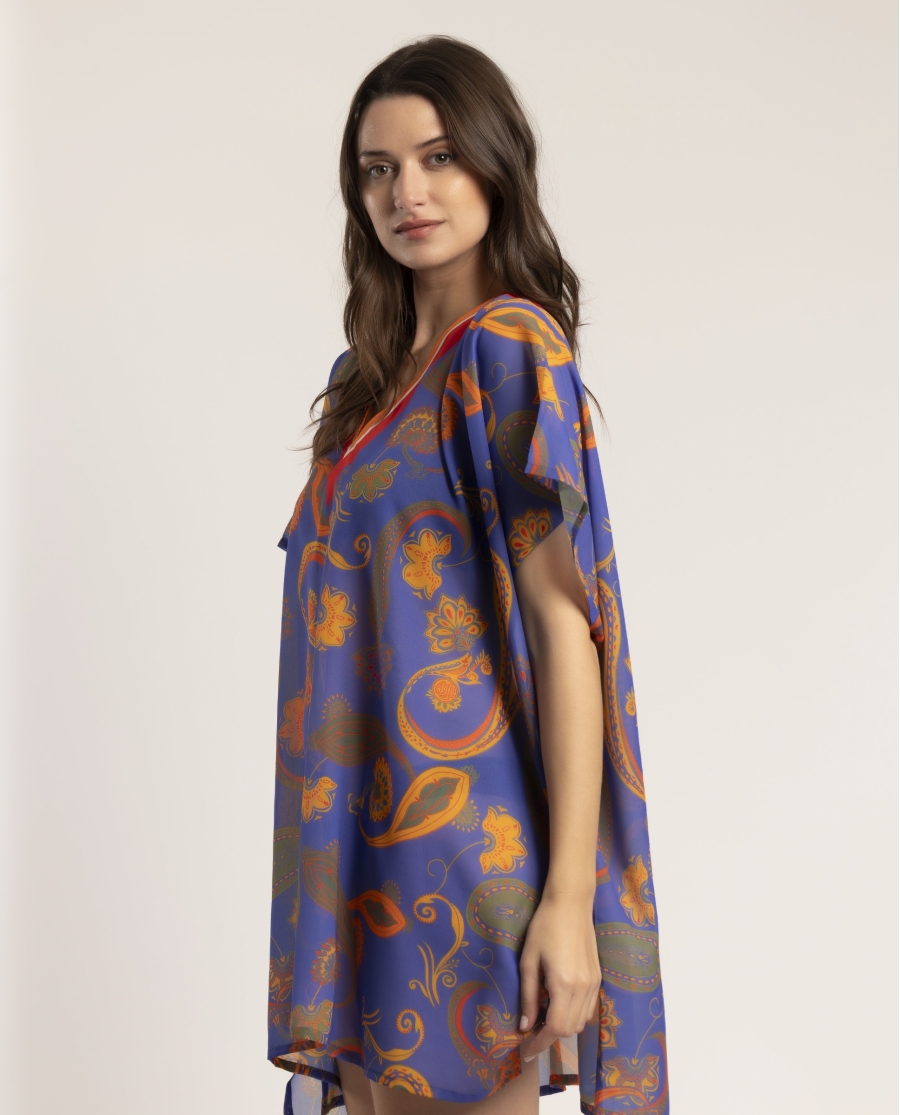 ADMAS Vestido Kaftan Morado para Mujer MORADO ADMAS Vestido Kaftan Morado para Mujer MORADO