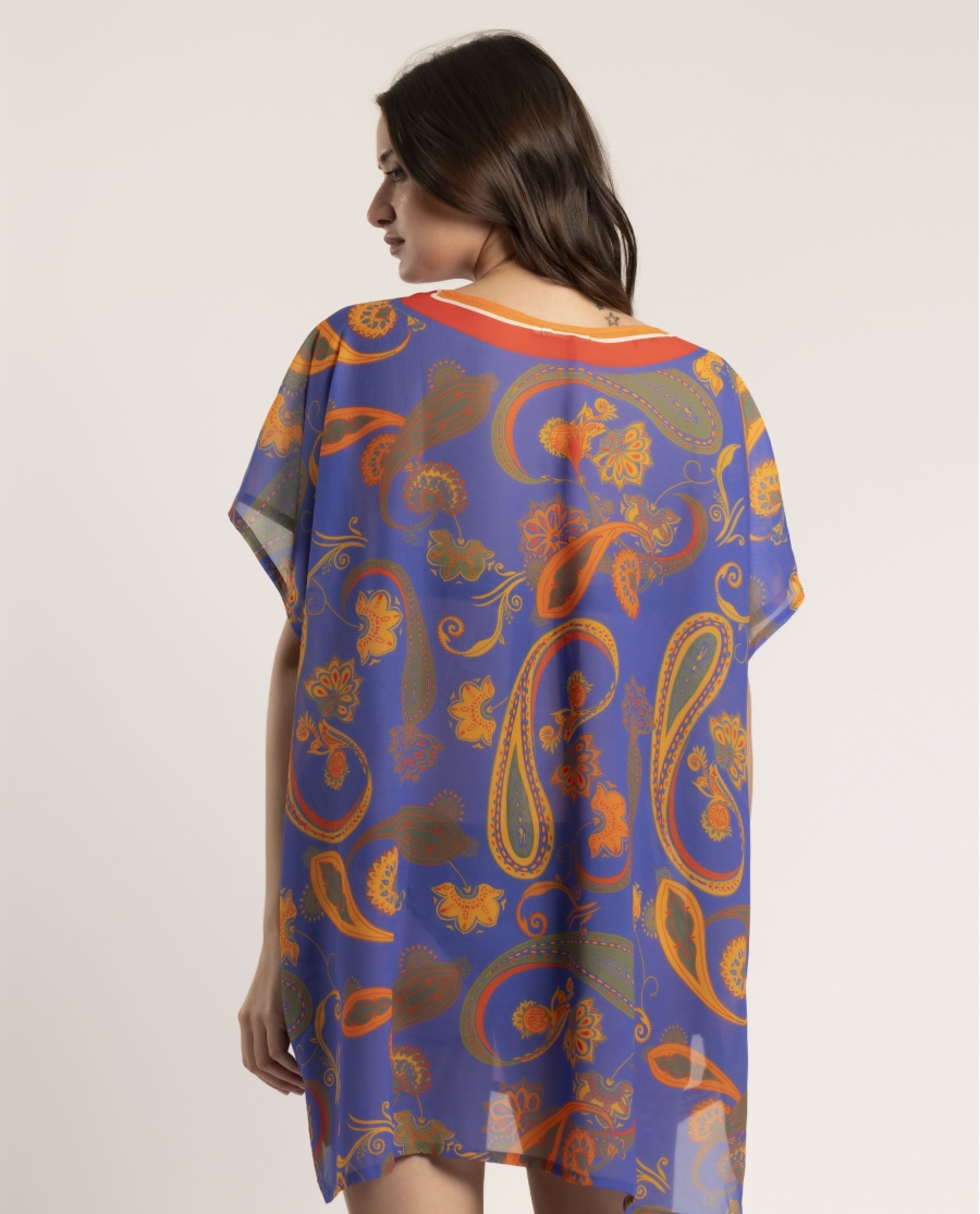 ADMAS Vestido Kaftan Morado para Mujer MORADO ADMAS Vestido Kaftan Morado para Mujer MORADO