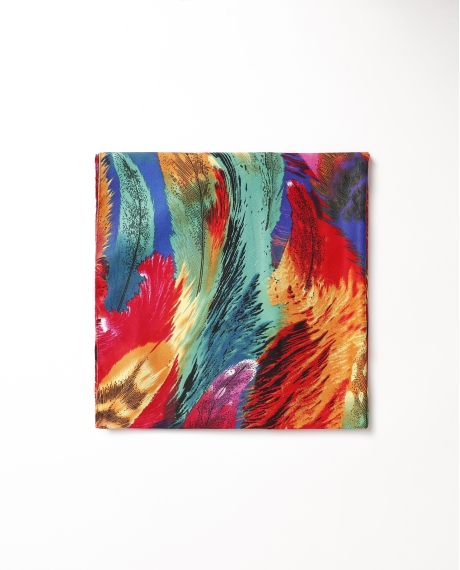 ADMAS Pareo Plumas Tropical para Mujer MULTICOLOR 2