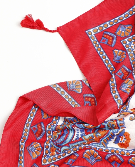 ADMAS Pareo Mandala Rojo para Mujer ROJO 2