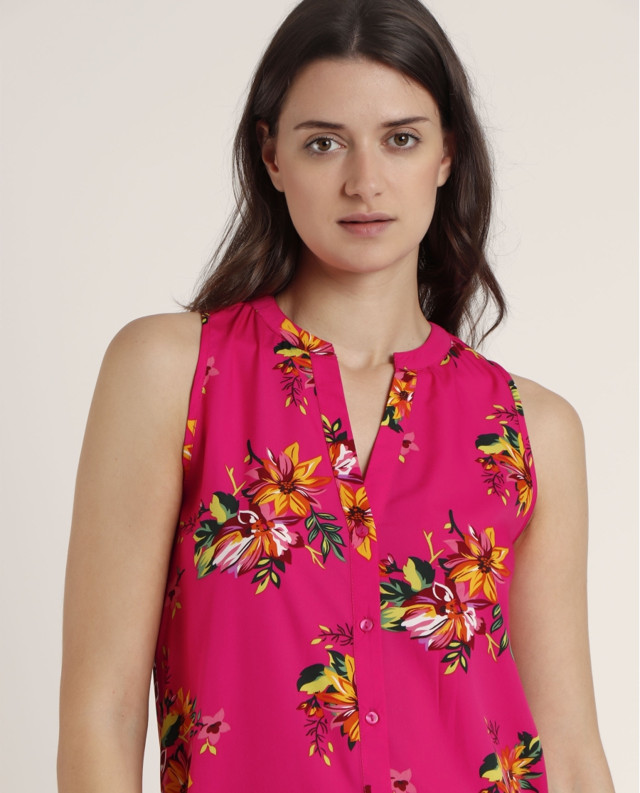 ADMAS Vestido Sin Mangas Spring Festival para Mujer FUCSIA ADMAS Vestido Sin Mangas Spring Festival para Mujer FUCSIA