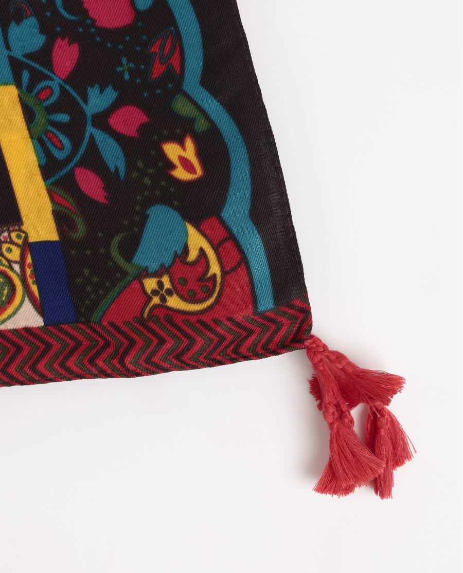 ADMAS Pareo Paisley Multicolor para Mujer MULTICOLOR