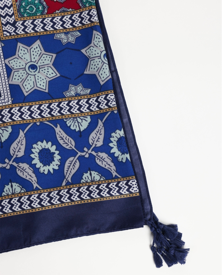 ADMAS Pareo Tiles para Mujer AZUL