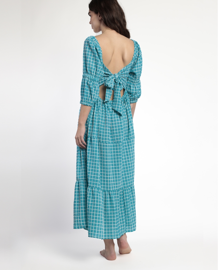 ADMAS Vestido Manga Francesa Dreams para Mujer OCEANO ADMAS Vestido Manga Francesa Dreams para Mujer OCEANO