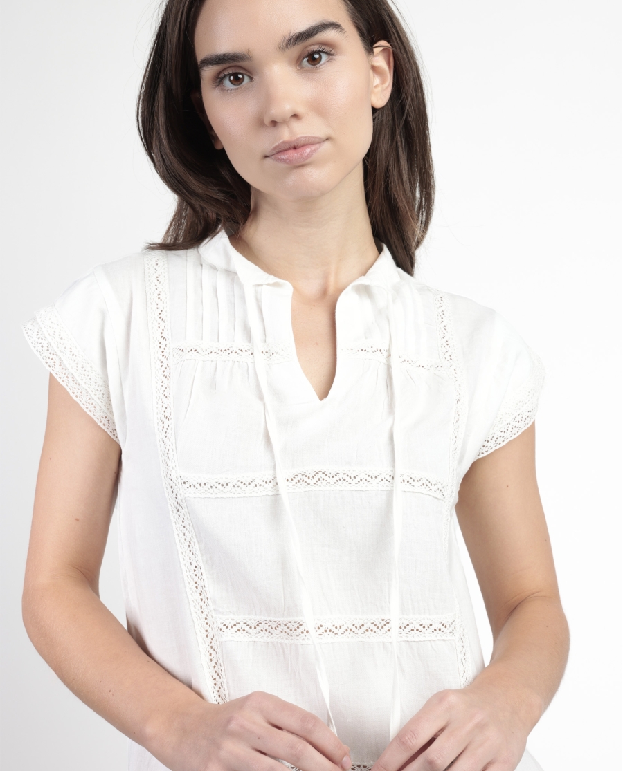 ADMAS Vestido Sin Mangas Milos para Mujer BLANCO