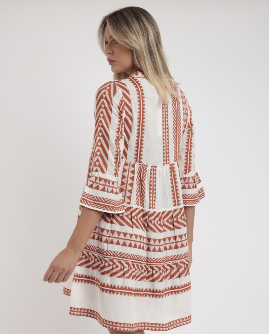 ADMAS Vestido Manga Larga Sicilia para Mujer CALDERA ADMAS Vestido Manga Larga Sicilia para Mujer CALDERA