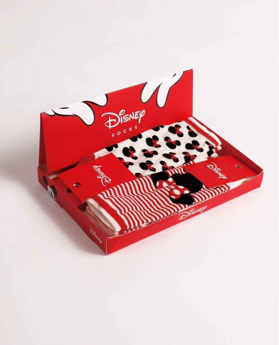 DISNEY Calcetín Tobillero Minnie Sequins para Mujer, (Caja de 6 pares) SURTIDO DISNEY Calcetín Tobillero Minnie Sequins para Mujer, (Caja de 6 pares) SURTIDO