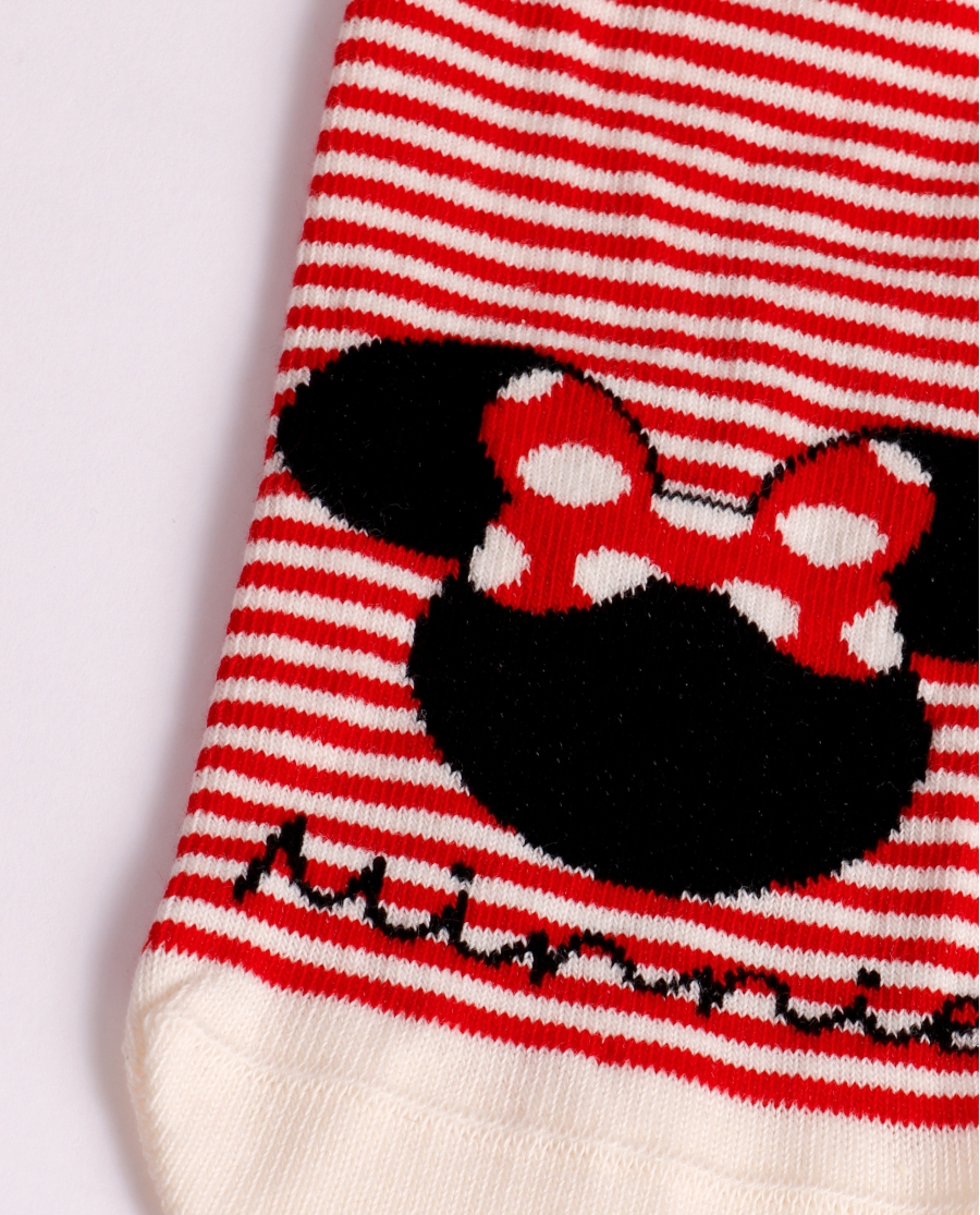 DISNEY Calcetín Tobillero Minnie Sequins para Mujer, (Caja de 6 pares) SURTIDO DISNEY Calcetín Tobillero Minnie Sequins para Mujer, (Caja de 6 pares) SURTIDO