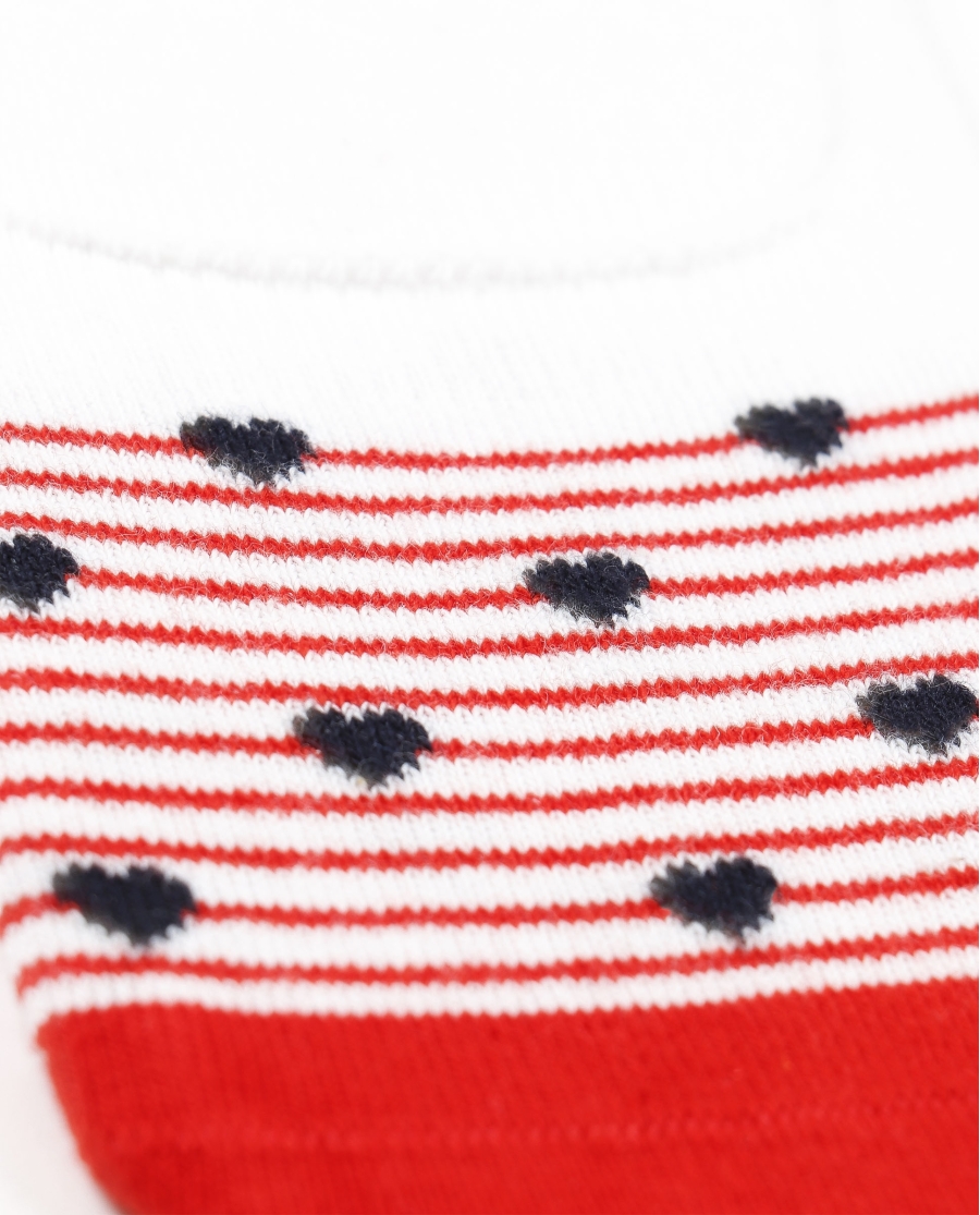 ADMAS Calcetines Invisibles French Love para Mujer, (Caja de 6 pares) SURTIDO ADMAS Calcetines Invisibles French Love para Mujer, (Caja de 6 pares) SURTIDO