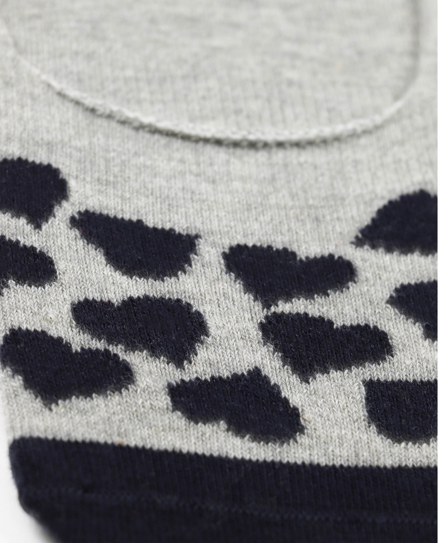 ADMAS Calcetines Invisibles French Love para Mujer, (Caja de 6 pares) SURTIDO ADMAS Calcetines Invisibles French Love para Mujer, (Caja de 6 pares) SURTIDO