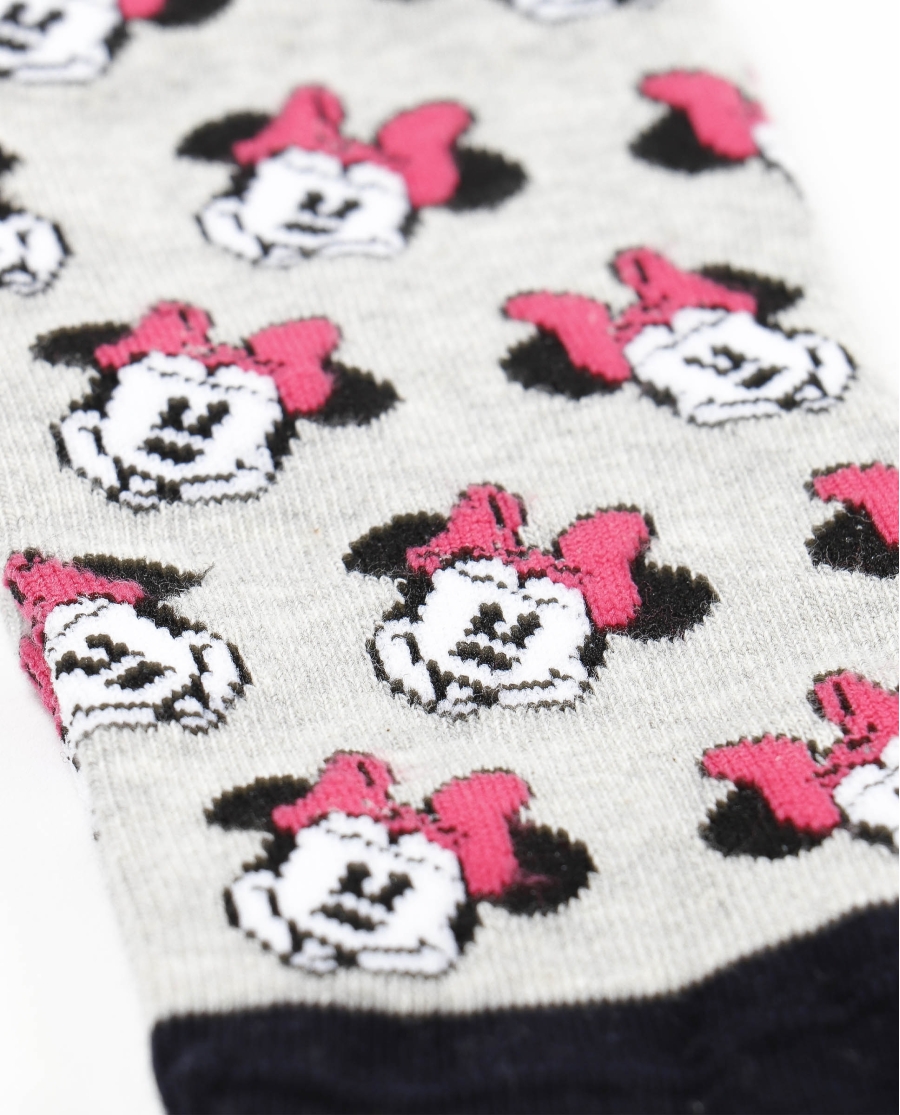 DISNEY Calcetín Tobillero Minnie Couture para Mujer, (Caja de 6 unidades) SURTIDO DISNEY Calcetín Tobillero Minnie Couture para Mujer, (Caja de 6 unidades) SURTIDO