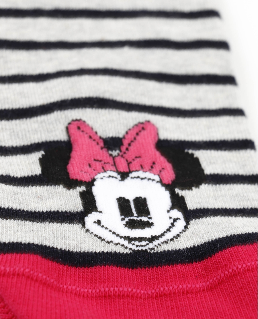 DISNEY Calcetín Tobillero Minnie Couture para Mujer, (Caja de 6 unidades) SURTIDO DISNEY Calcetín Tobillero Minnie Couture para Mujer, (Caja de 6 unidades) SURTIDO