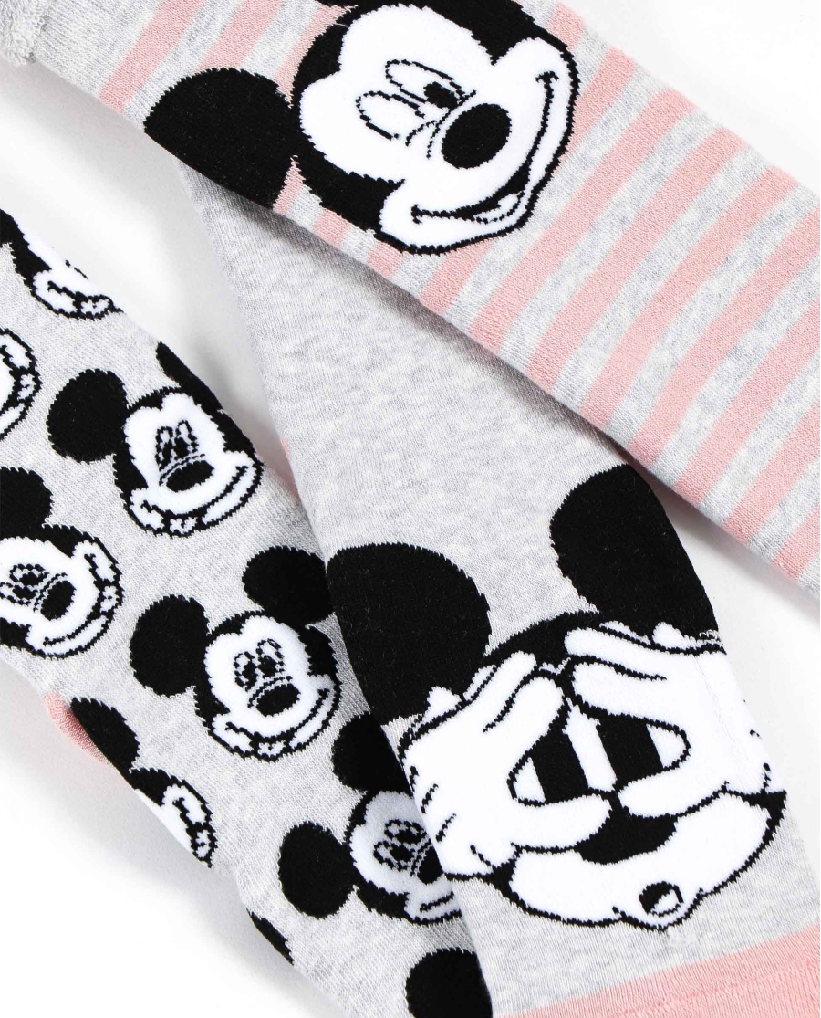 DISNEY Calcetín Antideslizante Mickey Pink para Mujer, (Caja de 12 pares) SURTIDO DISNEY Calcetín Antideslizante Mickey Pink para Mujer, (Caja de 12 pares) SURTIDO