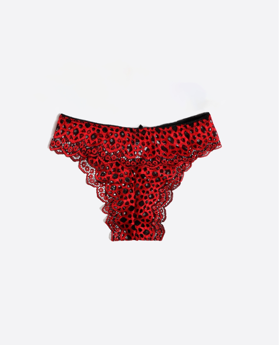 ADMAS Braga Bicolor con Envase Regalo para Mujer ROJO ADMAS Braga Bicolor con Envase Regalo para Mujer ROJO