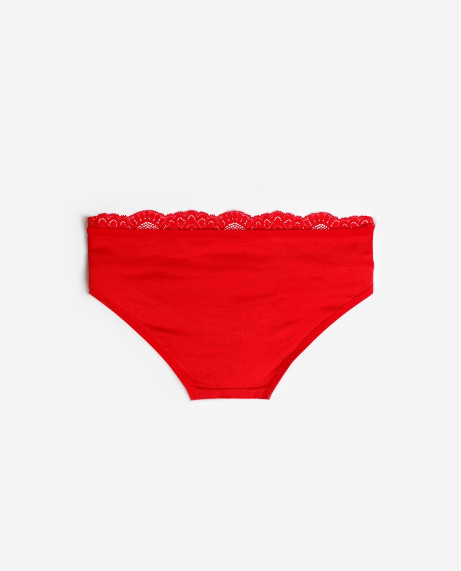 ADMAS Braga Waves con Caja Regalo para Mujer, (Caja de 12 unidades) ROJO ADMAS Braga Waves con Caja Regalo para Mujer, (Caja de 12 unidades) ROJO