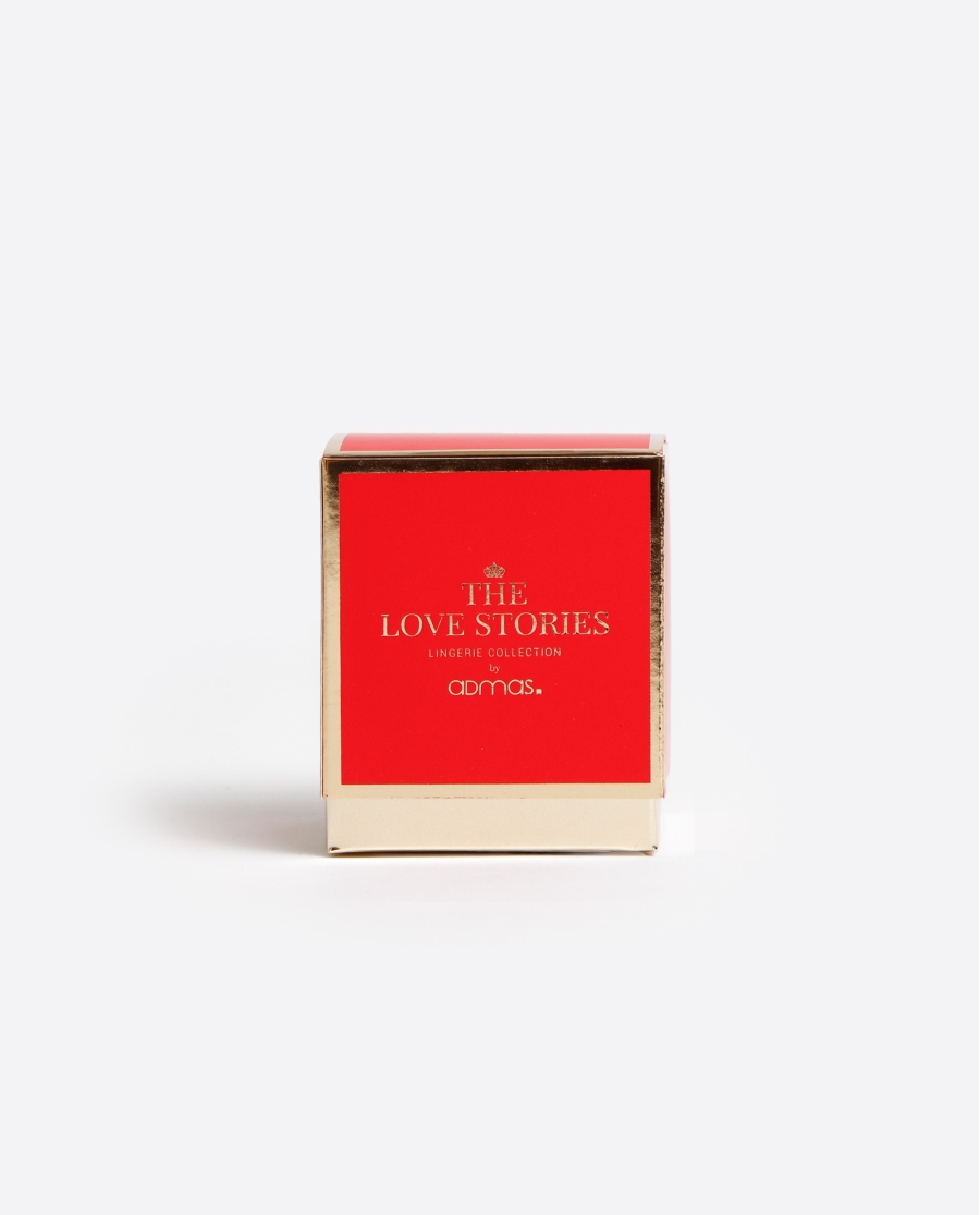 ADMAS Braga Waves con Caja Regalo para Mujer, (Caja de 12 unidades) ROJO ADMAS Braga Waves con Caja Regalo para Mujer, (Caja de 12 unidades) ROJO