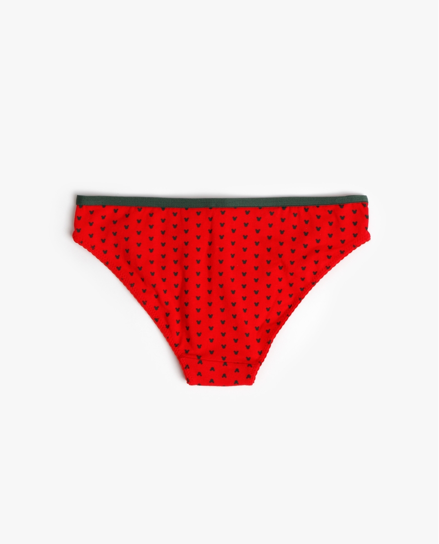 DISNEY Braga Expositor Holidays para Mujer (Caja de 12 unidades) ROJO DISNEY Braga Expositor Holidays para Mujer (Caja de 12 unidades) ROJO