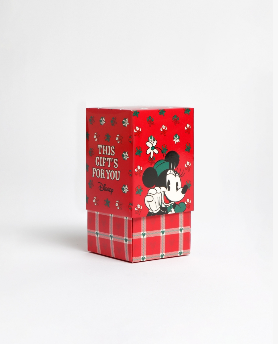 DISNEY Braga Expositor Holidays para Niña (Caja de 12 unidades) ROJO