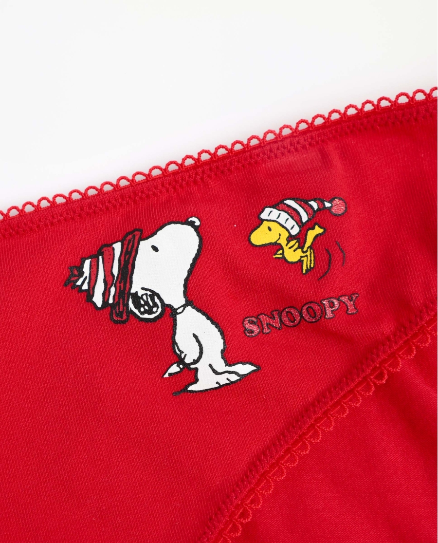 PEANUTS Braga Expositor Snow para Mujer (Caja de 12 unidades) ROJO PEANUTS Braga Expositor Snow para Mujer (Caja de 12 unidades) ROJO