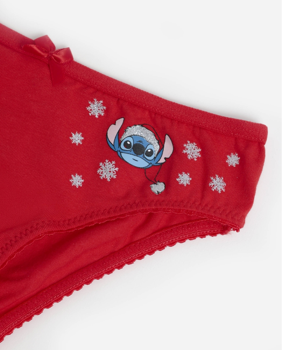 DISNEY Braga Expositor Stitchmas para Niña (Caja de 12 unidades) ROJO DISNEY Braga Expositor Stitchmas para Niña (Caja de 12 unidades) ROJO