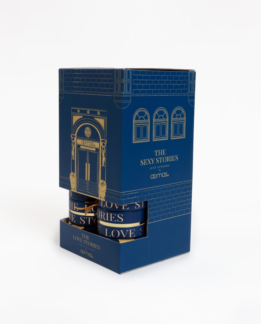 ADMAS Braga Carioca Dreams con Envase Regalo para Mujer, (Caja de 24 unidades) ROJO