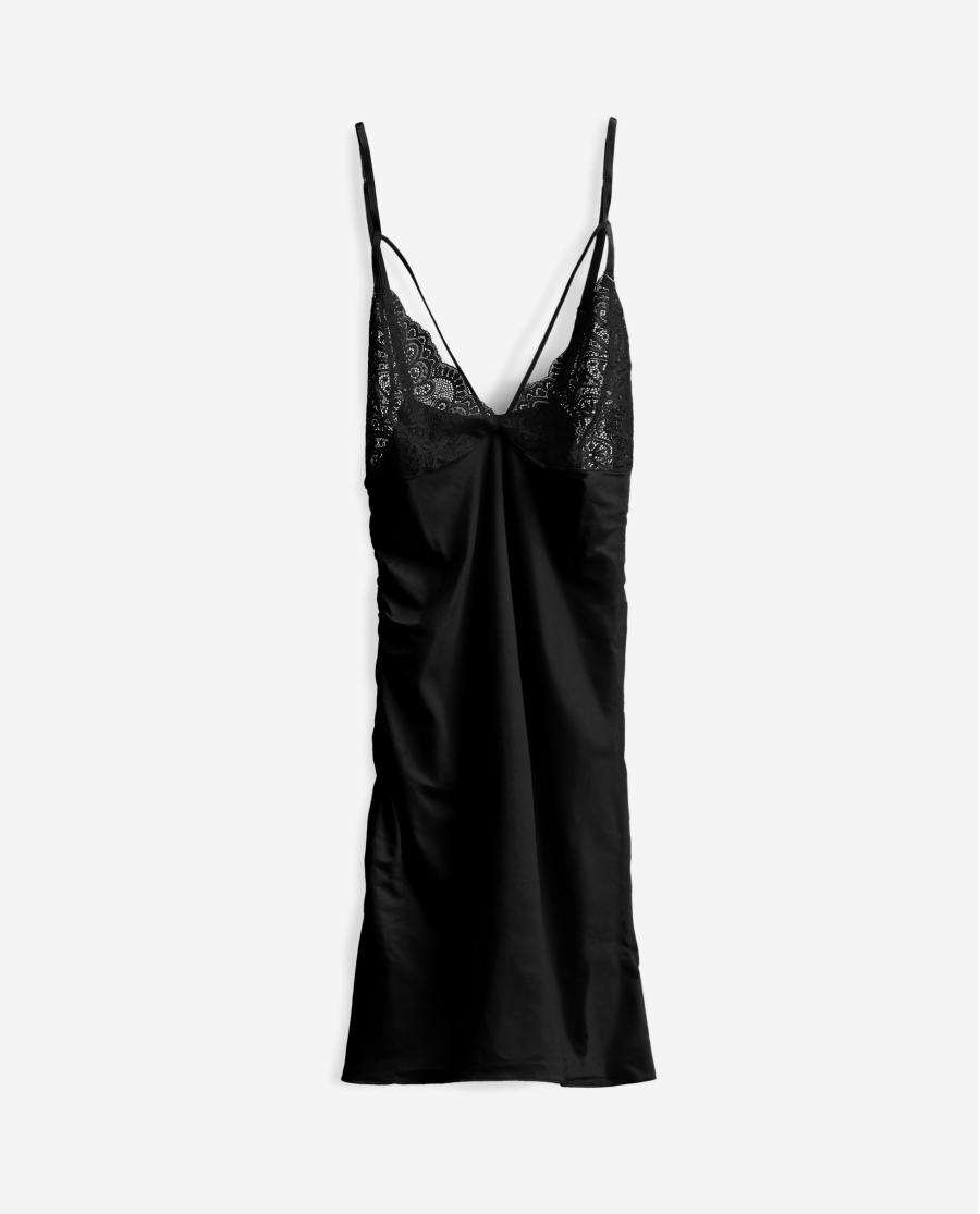 ADMAS Tentación Arrugada para Mujer NEGRO ADMAS Tentación Arrugada para Mujer NEGRO